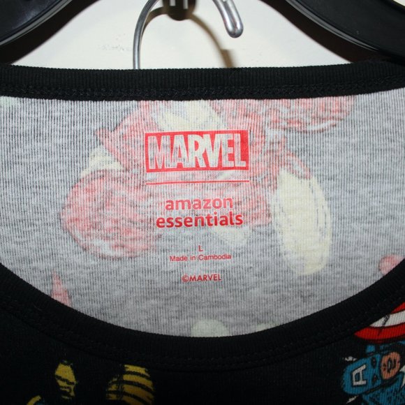 Amazon Essentials Marvel 2-Piece Women's Pajama/PJ Set - NWOT - Size L - Picture 2 of 4